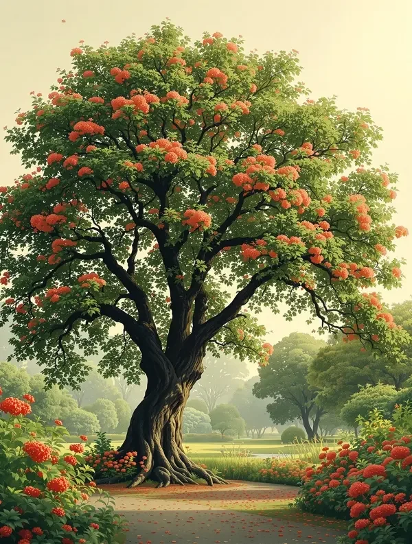 短剧《木棉花开时》封面海报